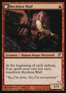 Reckless Waif / Merciless Predator - Innistrad (Uncommon) [ISD-159]