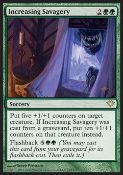 Increasing Savagery - Dark Ascension (Rare) [DKA-120]
