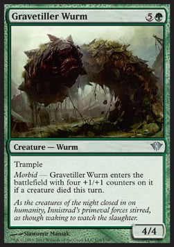 Gravetiller Wurm - Dark Ascension (Uncommon) [DKA-116]