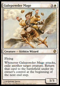 Galepowder Mage - Duel Decks: Venser vs. Koth (Rare) [DDI-12]