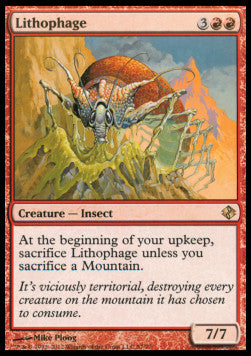 Lithophage - Duel Decks: Venser vs. Koth (Rare) [DDI-57]