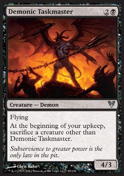 Demonic Taskmaster - Avacyn Restored (Uncommon) [AVR-95]