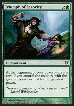 Triumph of Ferocity - Avacyn Restored (Uncommon) [AVR-198]