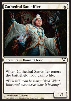 Cathedral Sanctifier - Avacyn Restored (Common) [AVR-11]