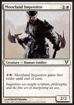 Moorland Inquisitor - Avacyn Restored (Common) [AVR-30]