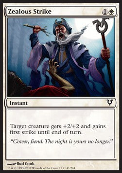 Zealous Strike - Avacyn Restored (Common) [AVR-41]