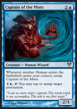Captain of the Mists - Avacyn Restored (Rare) [AVR-45]