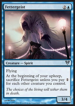 Fettergeist - Avacyn Restored (Uncommon) [AVR-52]