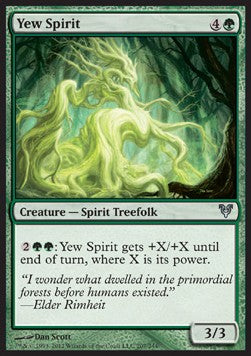 Yew Spirit - Avacyn Restored (Uncommon) [AVR-207]