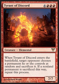 Tyrant of Discord - Avacyn Restored (Rare) [AVR-162]