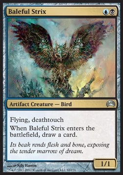 Baleful Strix - Planechase 2012 (Uncommon) [PC2-82]