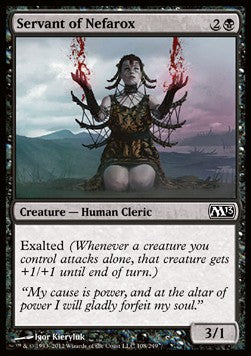 Servant of Nefarox - Magic 2013 (Common) [M13-108]