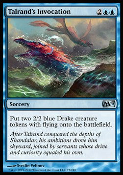 Talrand's Invocation - Magic 2013 (Uncommon) [M13-73]