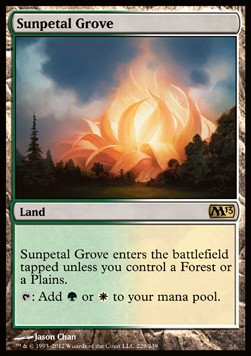 Sunpetal Grove - Magic 2013 (Rare) [M13-229]