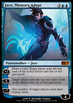 Jace, Memory Adept - Magic 2013 (Mythic) [M13-56]