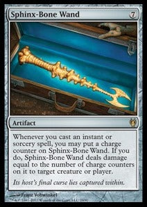 Sphinx-Bone Wand - Duel Decks: Izzet vs. Golgari (Rare) [DDJ-29]