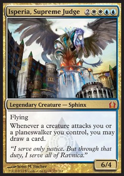 Isperia, Supreme Judge - Return to Ravnica (Mythic) [RTR-171]