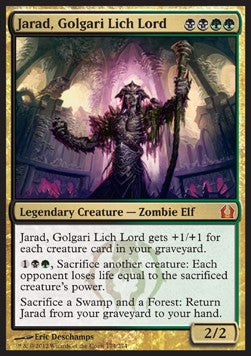 Jarad, Golgari Lich Lord - Return to Ravnica (Mythic) [RTR-174]