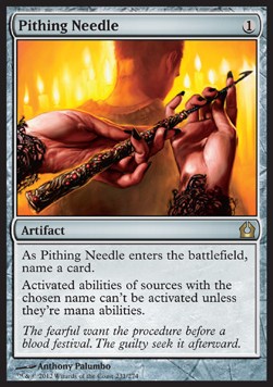 Pithing Needle - Return to Ravnica (Rare) [RTR-231]