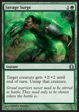 Savage Surge - Return to Ravnica (Uncommon) [RTR-133]