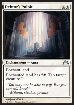 Debtor's Pulpit - Gatecrash (Uncommon) [GTC-10]
