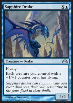 Sapphire Drake - Gatecrash (Uncommon) [GTC-47]