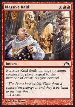 Massive Raid - Gatecrash (Common) [GTC-100]