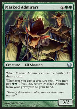 Masked Admirers - Modern Masters (Uncommon) [MMA-154]