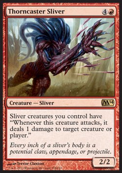 Thorncaster Sliver - Magic 2014 (Rare) [M14-158]