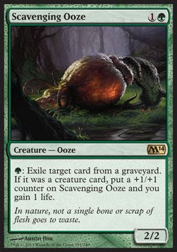 Scavenging Ooze - Magic 2014 (Rare) [M14-195]