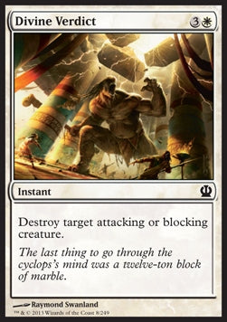 Divine Verdict - Theros (Common) [THS-8]