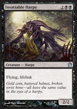 Insatiable Harpy - Theros (Uncommon) [THS-92]
