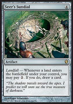 Seer's Sundial - Commander 2013 (Rare) [C13-256]