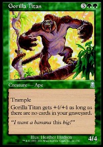 Gorilla Titan - Odyssey (Uncommon) [ODY-241]