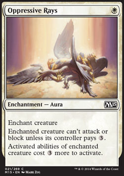 Oppressive Rays - Magic 2015 (Common) [M15-21]