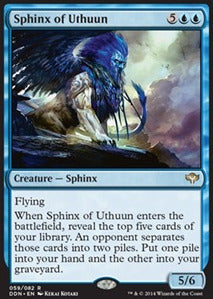 Sphinx of Uthuun - Duel Decks: Speed vs. Cunning (Rare) [DDN-59]