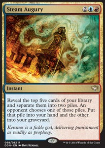 Steam Augury - Duel Decks: Speed vs. Cunning (Rare) [DDN-68]