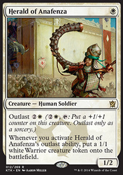 Herald of Anafenza - Khans of Tarkir (Rare) [KTK-12]
