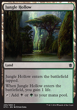 Jungle Hollow - Khans of Tarkir (Common) [KTK-235]