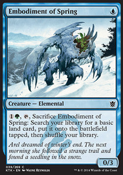 Embodiment of Spring - Khans of Tarkir (Common) [KTK-39]
