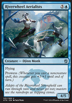 Riverwheel Aerialists - Khans of Tarkir (Uncommon) [KTK-51]