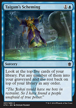 Taigam's Scheming - Khans of Tarkir (Common) [KTK-57]