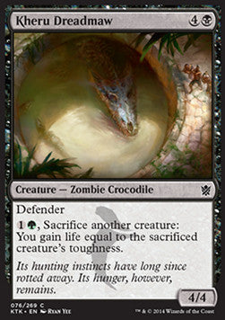 Kheru Dreadmaw - Khans of Tarkir (Common) [KTK-76]