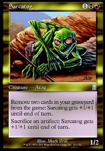 Sarcatog - Odyssey (Uncommon) [ODY-293]