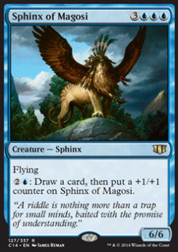 Sphinx of Magosi - Commander 2014 (Rare) [C14-127]