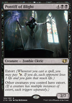 Pontiff of Blight - Commander 2014 (Rare) [C14-155]
