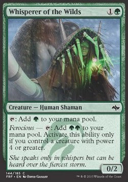 Whisperer of the Wilds - Fate Reforged (Common) [FRF-144]