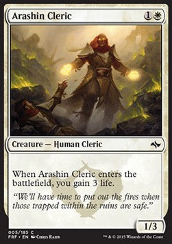 Arashin Cleric - Fate Reforged (Common) [FRF-5]