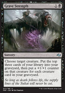 Grave Strength - Fate Reforged (Uncommon) [FRF-71]