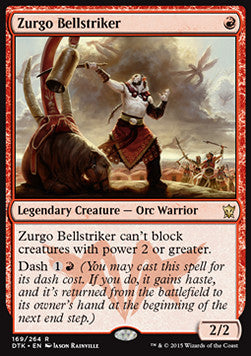 Zurgo Bellstriker - Dragons of Tarkir (Rare) [DTK-169]